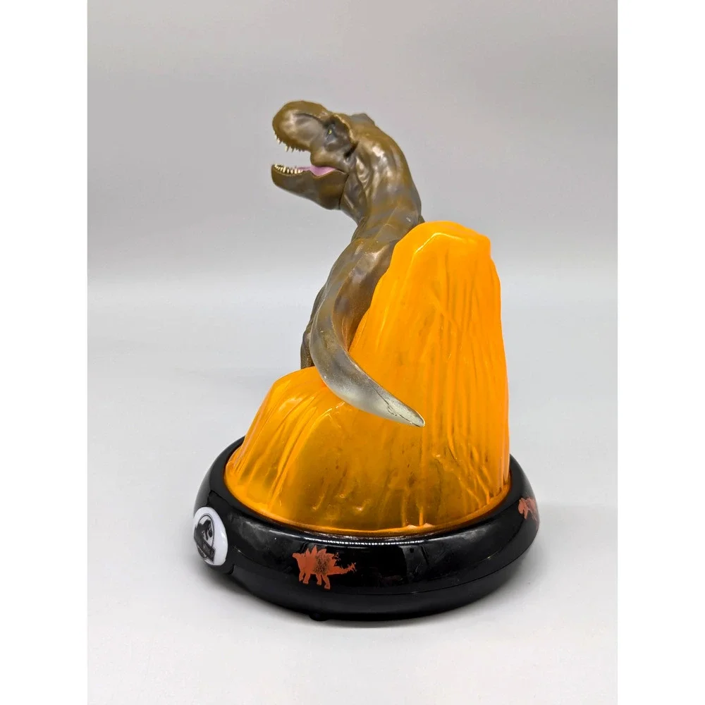 Jurassic World Park Dinosaur T Rex Night Light Volcano 2019 Works Great
